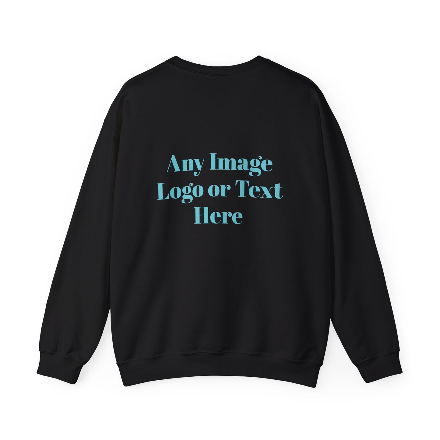 Custom Text Unisex Heavy Blend™ Crewneck Sweatshirt - Cozy, Personalized Comfort