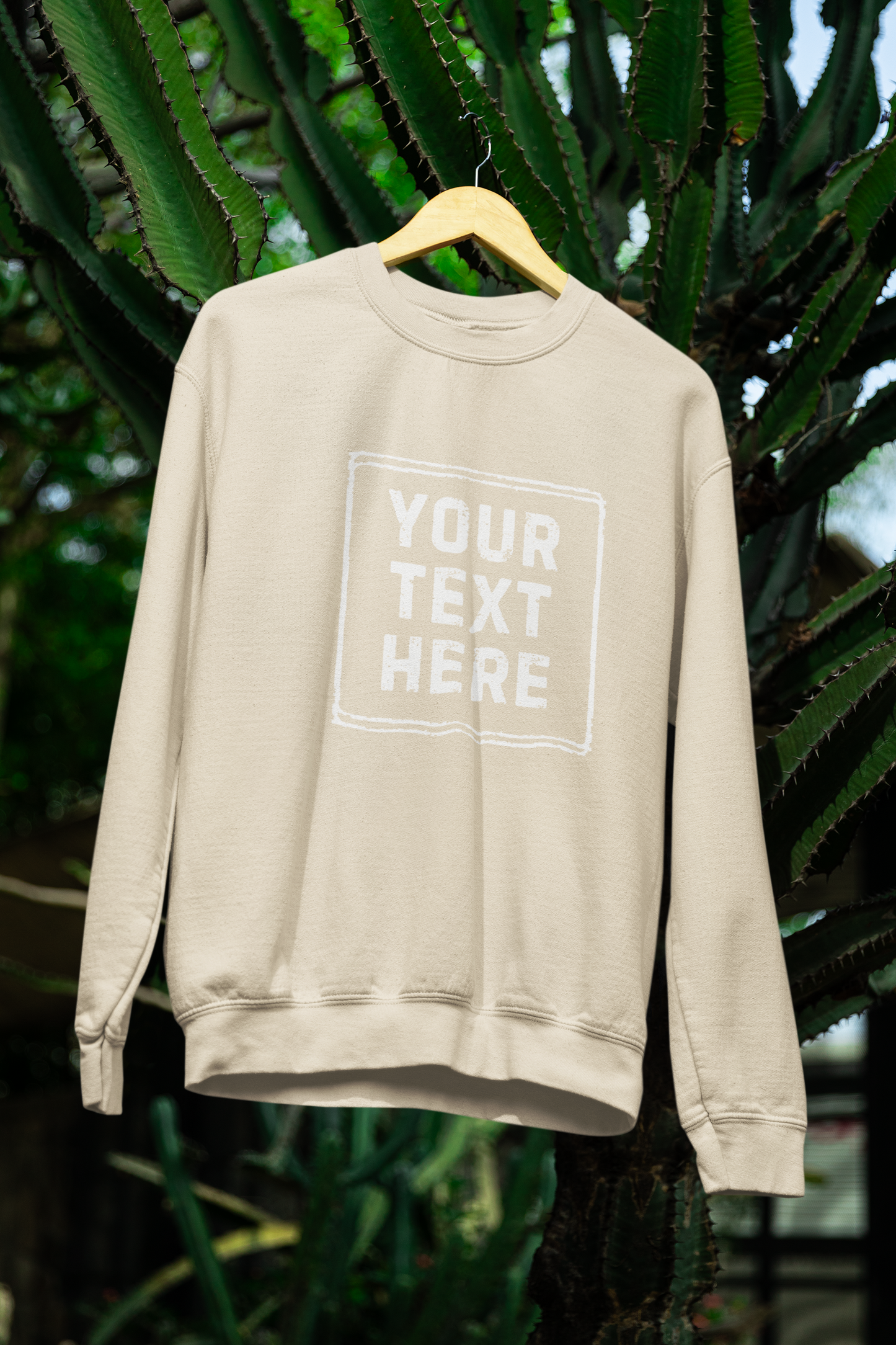 Custom Text Unisex Heavy Blend™ Crewneck Sweatshirt - Cozy, Personalized Comfort