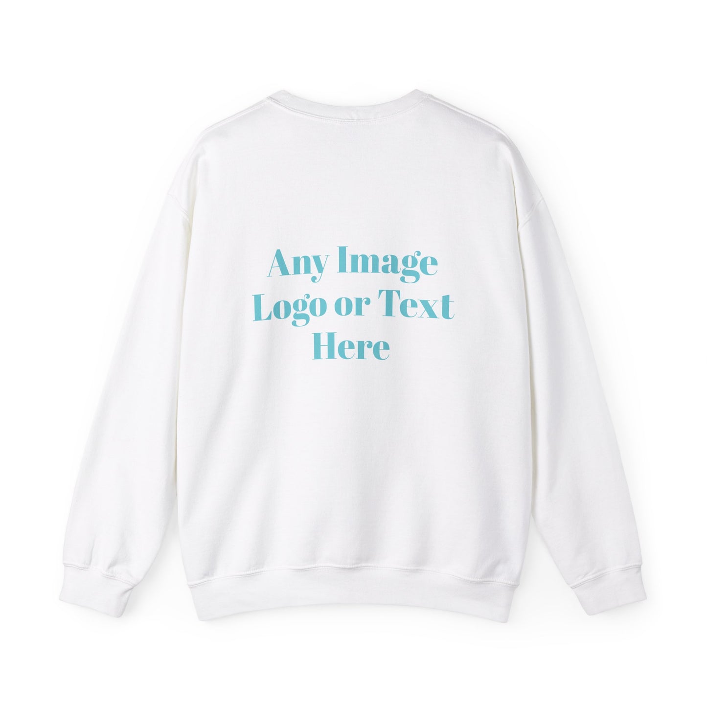 Custom Text Unisex Heavy Blend™ Crewneck Sweatshirt - Cozy, Personalized Comfort