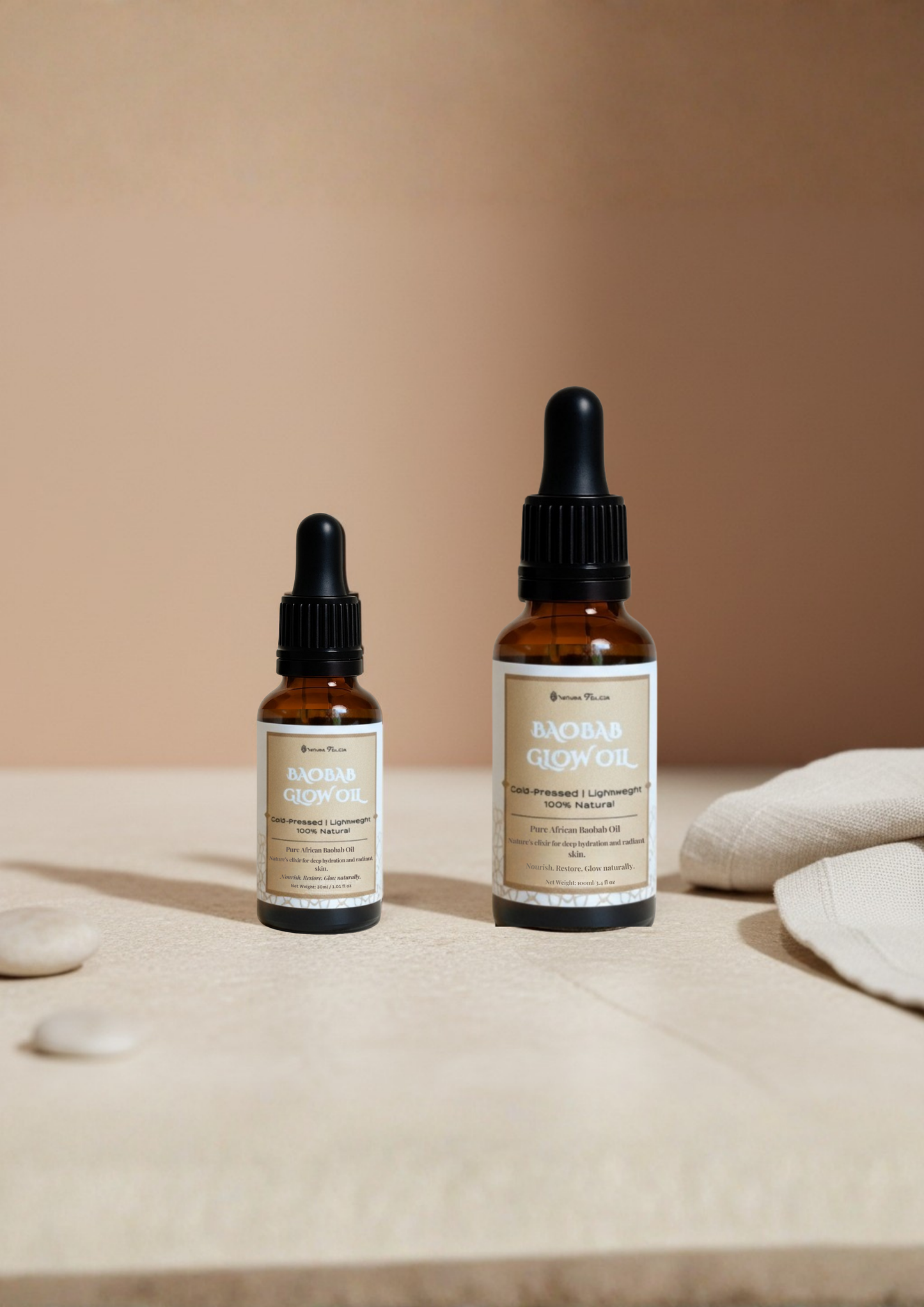 Olio di Baobab puro – 30 ml e 100 ml | Bellezza naturale africana