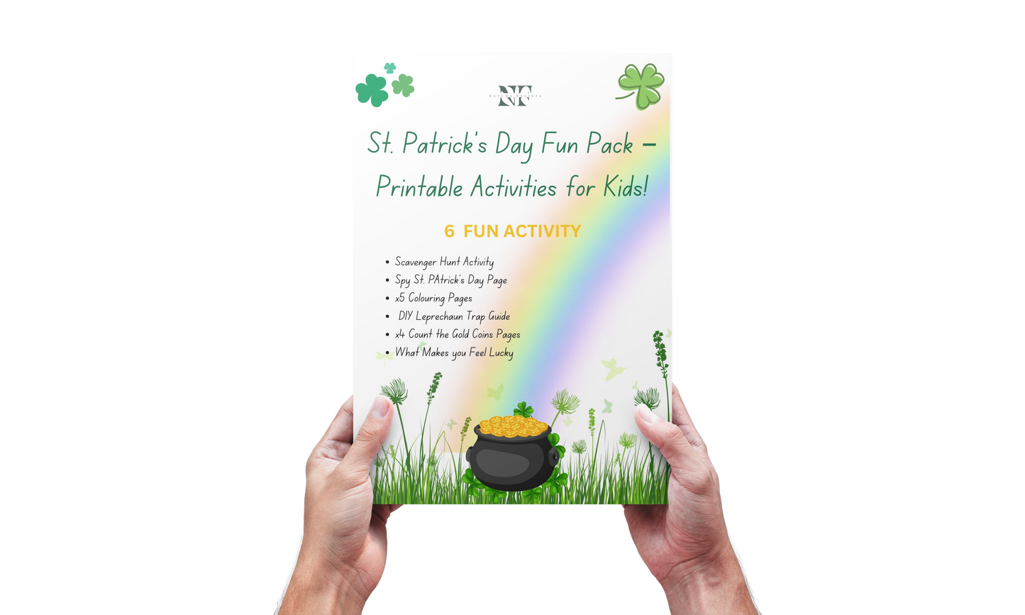 St. Patrick’s Day Fun Pack – Printable Activities for Kids!