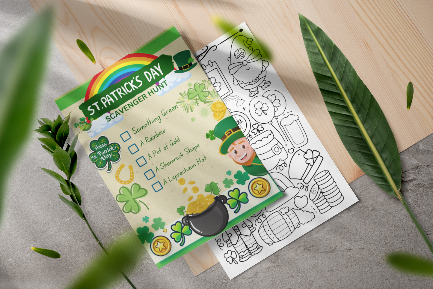 St. Patrick’s Day Fun Pack – Printable Activities for Kids!